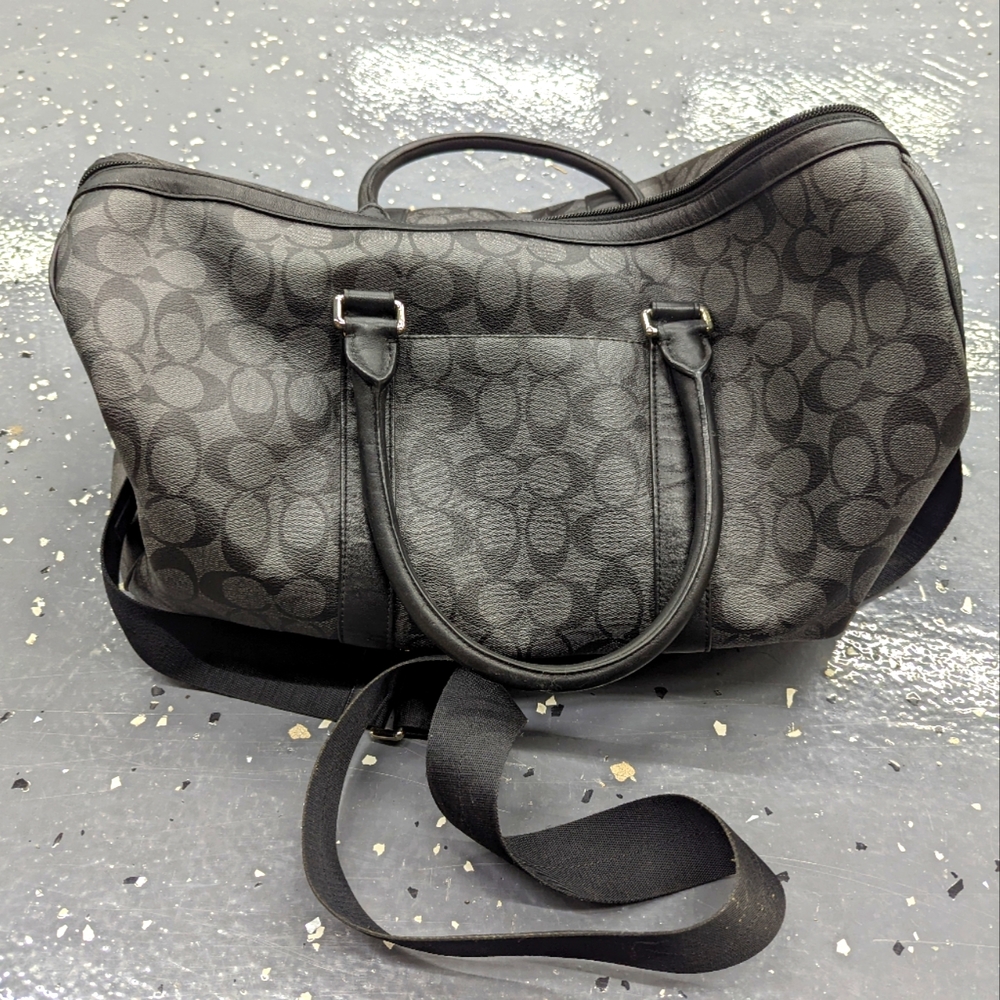 Coach Duffle Heritage Signature Monogram